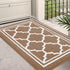 Paillasson Lavable for Indoor Indoor, Marron Kitchen, Salissures Slip and Anti-Paillasson Absorbant Anti-50 X 80 cm, 80 cm