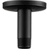 Shower Arm Black, Shower Head of Straight Arm Suitable for the Fixed Shower Head and Aa High Pressure, 10 cm