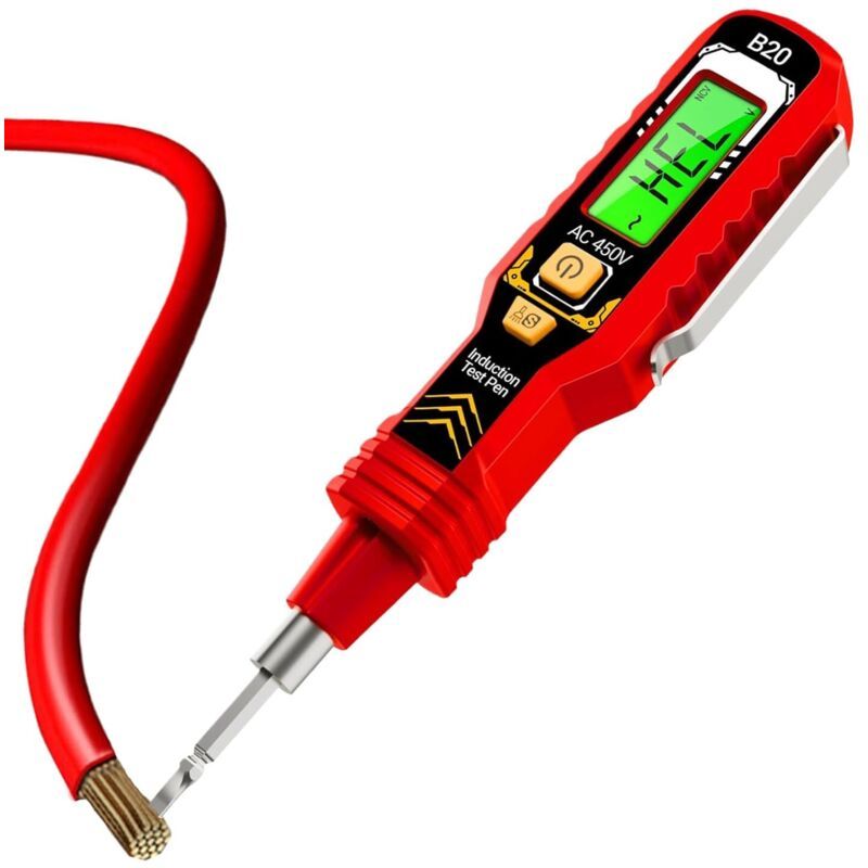 Testeur of Tension Tool for Electricite Multimetre Digital of Test Electric Localisateur of Disjoncteur with Light LED