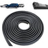 Protection Portiere Car Black, Seal Protection Tabouret Bar Patins Tole Shape U Pas Besoin of Coller, 10M