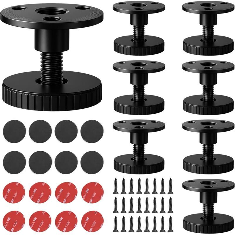 Pieces Foot Adjustable for Furniture Foot Furniture of 27 a Tables, Canapes Legs of Bed, 40 mm