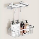 Shower Shelf Without Piercing Holder of Shampoo X Shower Shelf to Hang, 12 cm