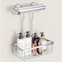 Shower Shelf Without Piercing Holder of Shampoo X Shower Shelf to Hang, 12 cm