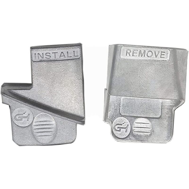 2 Pcs Tools of Depose and Installation of Belt Extensible Metal Kit of Compagnon of Belt Tool of Demontage of Belt
