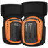 Work Knee Pads Construction, Knee Pads with Robust Foam Padding and Gel Cushion Extended Thigh Strap and Adjustable Clips for Gardening