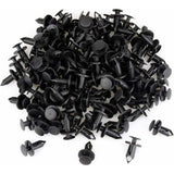 120 Pcs Clips of Mounting Rivet of in Plastic Vets Compatible with the Car Black Car Clips Staple Rivets Plastics Toe Wing 8mm Hole Push Plastic Ri