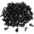 120 Pcs Clips of Mounting Rivet of in Plastic Vets Compatible with the Car Black Car Clips Staple Rivets Plastics Toe Wing 8mm Hole Push Plastic Ri