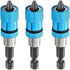 3 Pcs Quick Hex Shank Adjustable Screw Depth Change Magnetic Bits for Drywall for Cordless Screwdrivers and Hand Drills, 0.25 in
