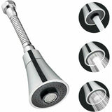 Head of Faucet of Kitchen in Steel Stainless and ABS Sprayer CuisineRotatif a 360 Degree Passoire of Economie of Water Anti-19cm