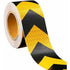 Hazard Warning Reflective Arrow Tape Yellow Black Self-Adhesive Safety Conspicuity Reflector Marking Tape for Signage