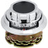 Metal Combination Padlock with Disc Code Anti-Theft Robust, Chrome Jewelry, Cabinets Diameter, for Safes, 6.6 cm Diameter