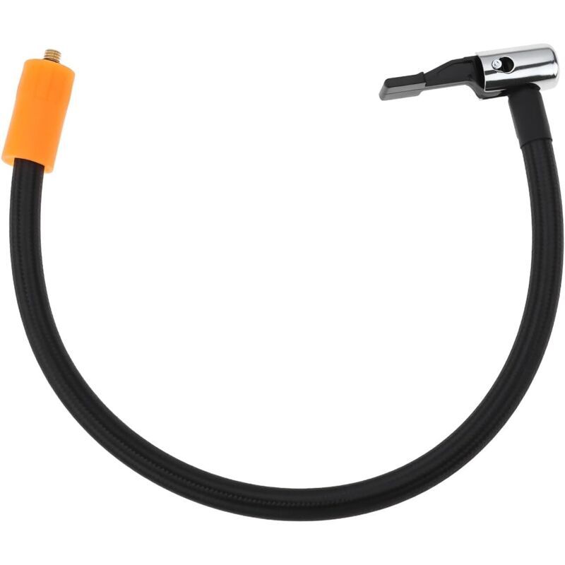 Adapter of Hose of Inflation of Tire M6 for Mandrin a Clamp for Nozzle of Tire Car Motorcycle Bicycle Connector of Hose of Pump a Air, 40cm