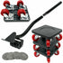 Furniture Mover Heavy Furniture Casters Load Capacity Up to 400 Kg, 360 Degree Swivel Casters and Lifting Bar