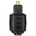 Female to Mini Optical Male Digital Audio Adapter, 3.5mm