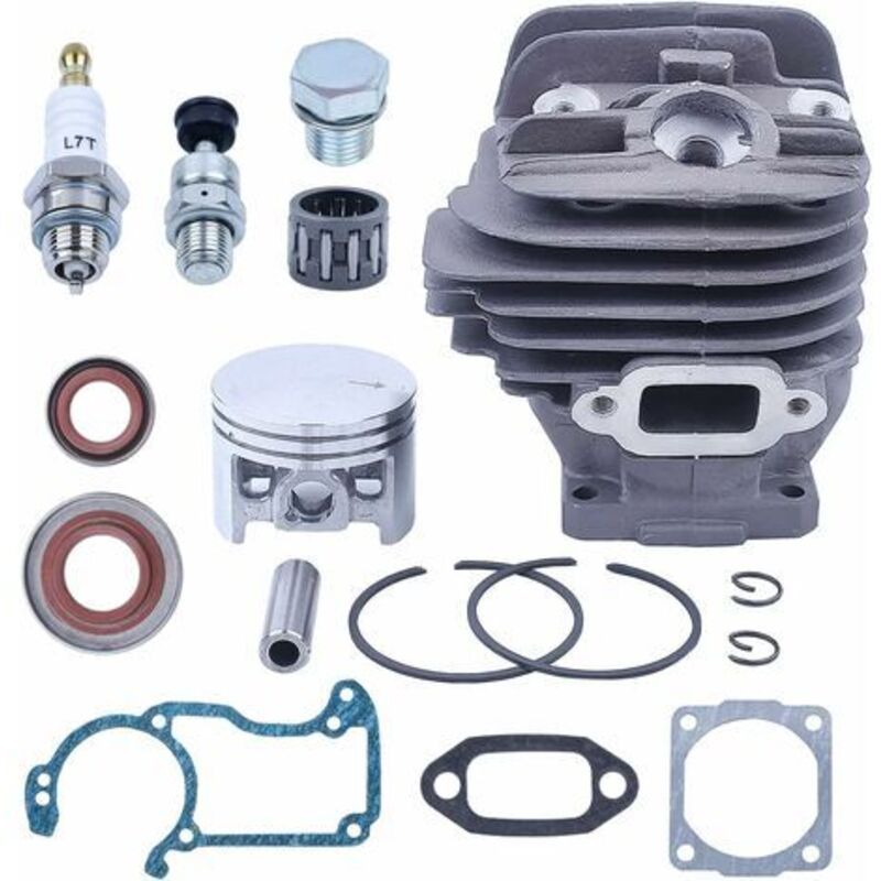 Piston and Cylindre F Decompression and Bougie Accessory Tronconneuse Kit of Pieces 1, Compatible with Stihl 026 MS260 Series, 16 in