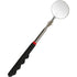 Telescopic Mirrors Black, Non-Slip Handle Telescopic Up to Inspection Mirror Adjustable Inspection Mirrors for Auto Repair, 73 cm