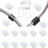 32 Pcs Foot Pad Chair Tube End Cap Floor Protector Furniture U White, Shape Plastic Chair Caps Chair Leg Caps Silicone Tube Clamp, 10mm