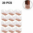 20pcs silicone chair leg covers 39-48mm