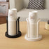 Disposable cup holder for paper cups - practical cup holder - paper cup dispenser for the desk - cup dispenser - Multifunctional paper cup holder - set of two (black + white)