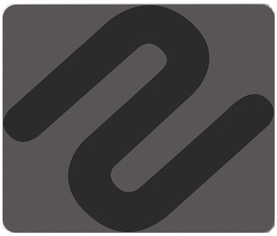 Mouse Pad - Gaming Mouse Pad - Pattern - Waterproof and Non-Slip Rubber Mouse Pad for Desk - Rounded Edges, Suitable for Gaming, Office and Home Use - 32 × 28 cm - Gray