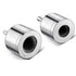 2-Pack Copper Pipe Cleaning Brush, Full-Metal HVAC Pipe Cleaning Brush for Drill Power 1/4in Shaft