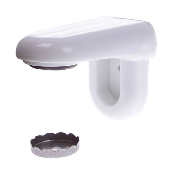 Magnetic Soap Holder Prevent Rust Dispenser Adhesion Home Bathroom White