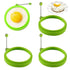 pcs silicone egg ring, egg rings non-stick, egg cooking rings, perfect fried shape or pancake rings