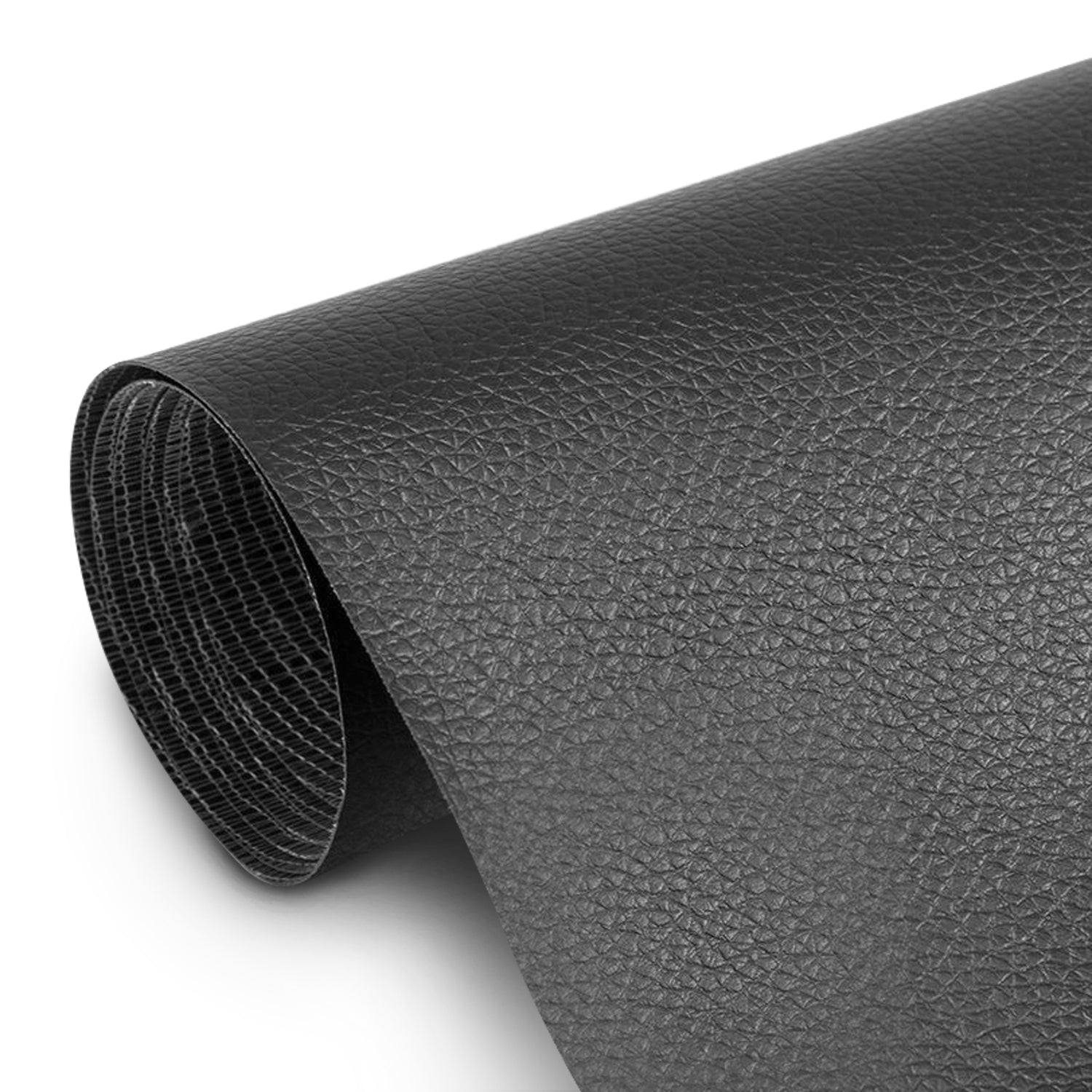 INF Self-Adhesive Repair Patch Faux Leather 50x138 cm Black