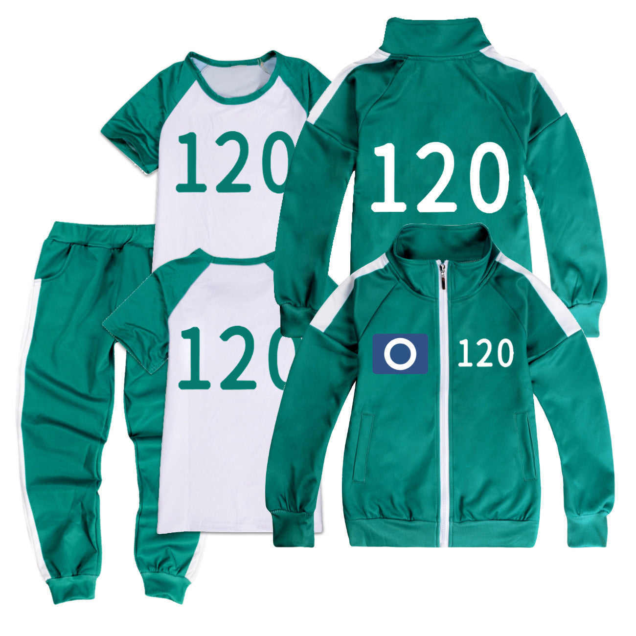 Squid Game, sportswear, complete set with rope 120 140