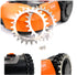 Worx Landroid Robotic Lawn Mower Pulley Sprocket Studs Anti-Slip Wheels-L Type 225mm, 2pcs