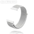 New 18mm 20mm 22mm Bracelet for Garmin Venu 2S Wristband Vivoactive 3 4S 4 Forerunner 245 645 Galaxy Watch 4 Classic 42 46mm UmmitWhite Nylon 20mm