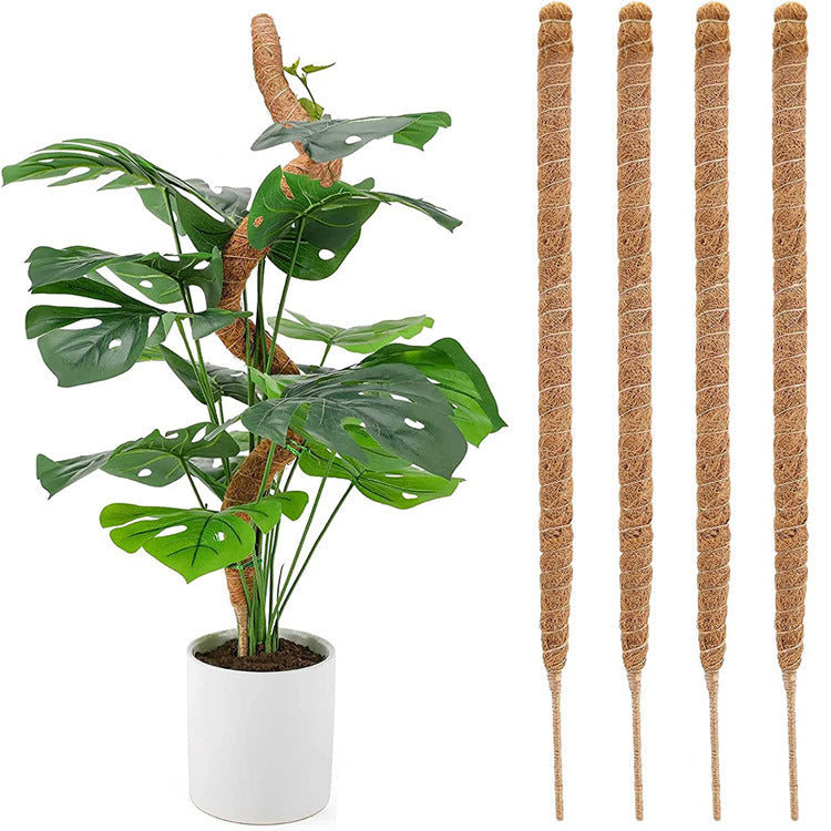 pcs Monstera moss pole for potted plants, bendable plant support