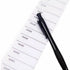 200 pcs iron-on labels woven labels Name labels with names to write labels School name labels, white，Fonepro