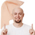 Halloween Bald Wig Latex Bald Wig For Men Women Halloween Costumes, Bald Wig Hat For Adults Costume Halloween Makeup Costume Accessories