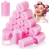 24 Sponge Rollers for Hair, Large Hair Rollers for Styling with Soft Foam 3.0 cm 3.0cm