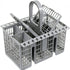 Cutlery Basket Universal for Dishwasher (removable handle)