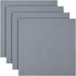 Building Plate, 4 pieces of classic base plates, 25.5 x 25.5 cm, base plate, compatible with all major brands, building toys for children 4 pieces light gray