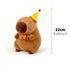 23cm Capybara Plush Simulation Capybara Anime Fluffy Toy Cute Doll Stuffed Animal Soft Doll Plush Christmas Thanksgiving Gift