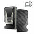 RFID Blocking Minimalist Carbon Fiber Card Holder with Money Clip for Men