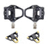 Compatible Shimano Ultegra R8000 SPD-SL Clipless Pedals with SM-SH11 Cleats black