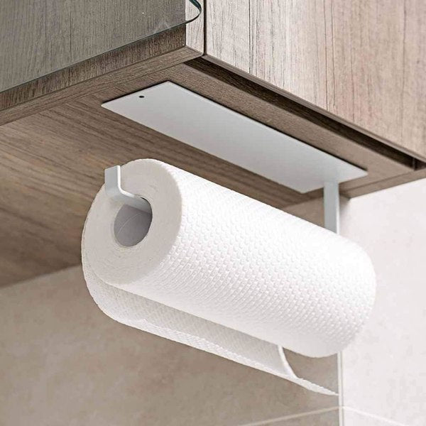 Kitchen roll holder without drilling, kitchen paper holder wall