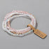 Pieces Set Faceted Glass Beads Stretch Bracelet Impacted Glass Beads Multicolor Elastic Beads Handmade E Bracelet Jewelry ASL70055A
