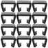 12pcs Garden Furniture Clamps Patio Furniture Clamps Outdoor Sofa Patio Furniture Coupling Clamps