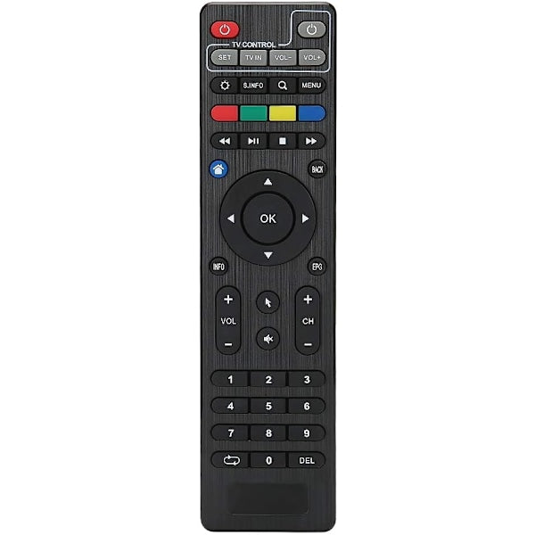 TVIP Remote Control TVIP Remote Control ABS Black TV TV Box Remote Control For TVIP412 TVIP415 TVIP605 TVIPS300-Xin