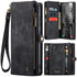 CaseMe Multi-Slot 2 in 1 Wallet Case Galaxy S25 Black