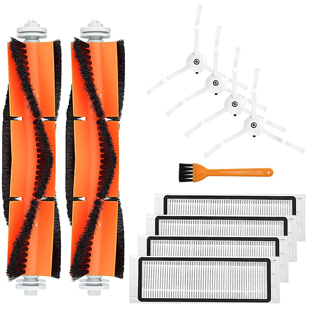 Accessory Kit Compatible with Xiaomi Roborock E4, S5, S5 Max, S50, S51, S55, 11 Pieces