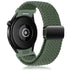 Braided Strap for Samsung Galaxy Watch 6 4 classic/5 Pro 45mm 47mm 43mm 44mm 40mm Magnetic Strap Without Gap Galaxy Watch 6 Band Inverness Green Inverness Green watch 4 40mm 44mm