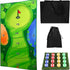 Casual Golf Game Set, 0.8x1.5M Golf Hitting Mat