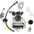Carburetor for Kawasaki Th23 Th26 Th34 23cc 25cc 26cc Spark Plug Kit Gift from G,DEBUNS