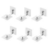 pcs Furniture Wall Anchors without drilling the wall Install anti-tip furniture with kit proofing Attach the shelf to the wall to prevent furniture from falling